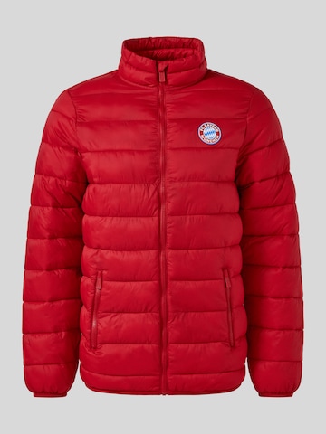 FC BAYERN MÜNCHEN Between-Season Jacket in Red: front