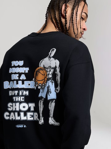 AND1 Суичър 'Shot Caller' в черно