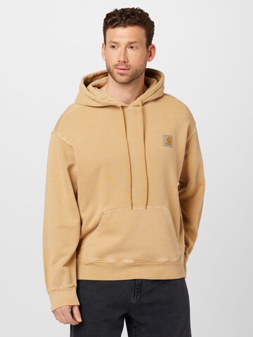 Carhartt WIP Sweatshirt 'Nelson' i brun: framsida
