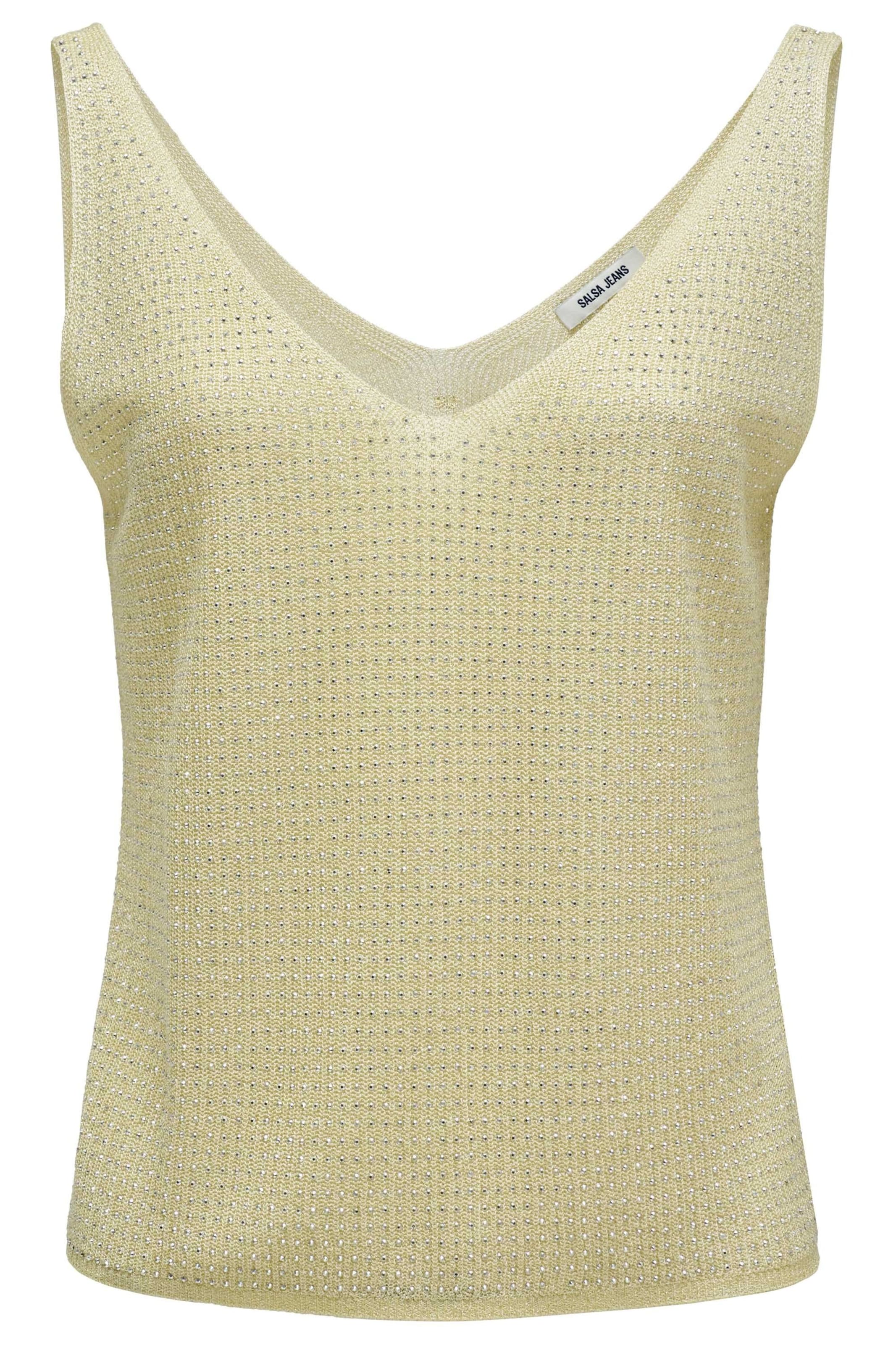 Haut Salsa Jeans en jaune : devant