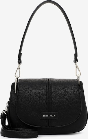 Emily & Noah Skuldertaske 'Halla ' i sort: forside