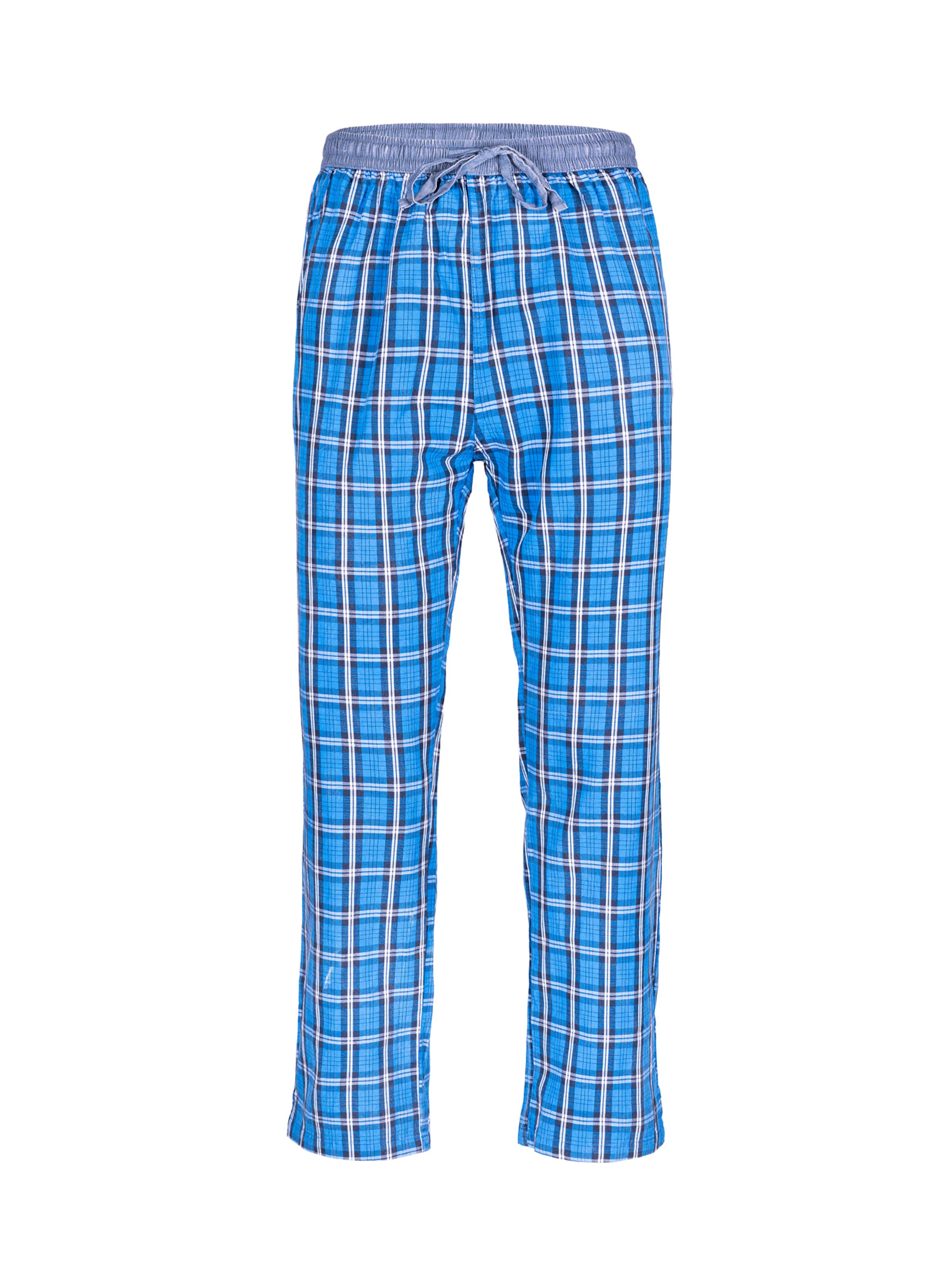 Luca David Pajama pants 'Olden Glory' in Blue: front
