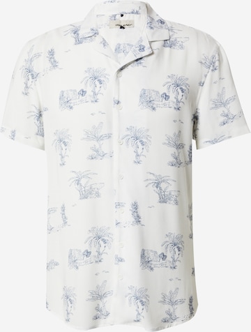 Coupe regular Chemise BLEND en blanc : devant