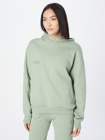 Ocay - Sweatshirt em verde: frente