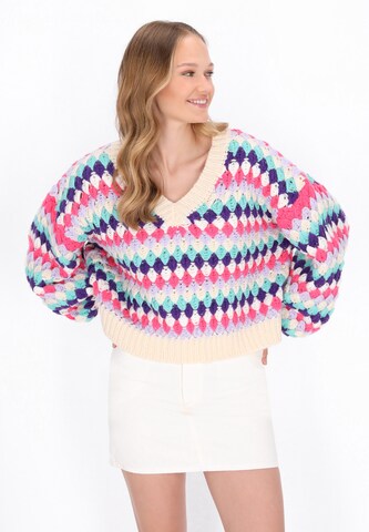 Pulovere dimensiuni mari 'Young Fashion' de la MYMO pe mai multe culori: față