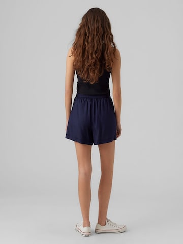 VERO MODA Regular Shorts 'Bumpy' in Blau