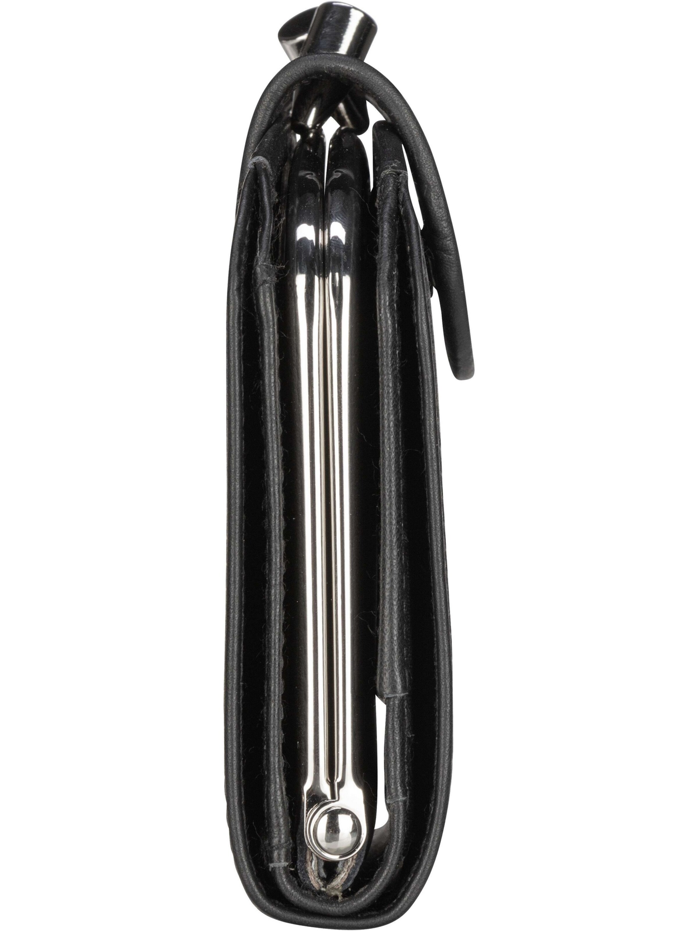 Portamonete 'Polo' di GOLDEN HEAD in nero