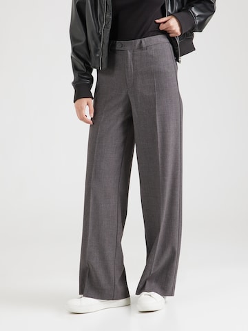 VERO MODA - Regular Calças com vincos 'VMTEXAS' em cinzento: frente