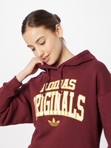 ADIDAS ORIGINALS Sweatshirt 'Logo' in Rot