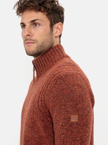 CAMEL ACTIVE Strickjacke in Rot