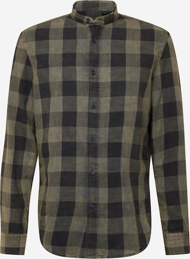 DRYKORN Button Up Shirt 'TAROK' in Khaki / Reed / Black, Item view