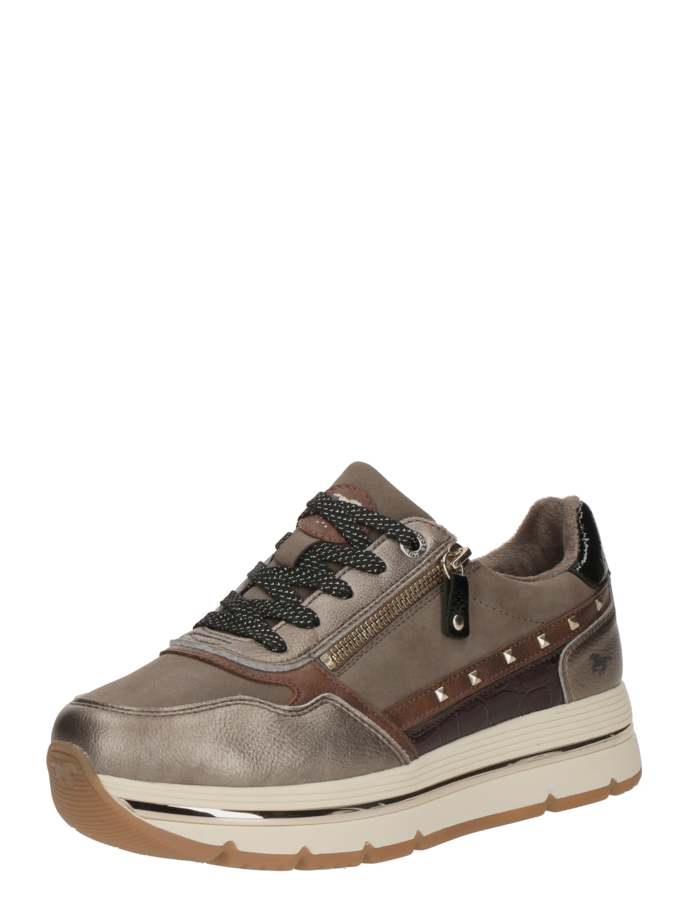 Chaussure de sport à lacets &#x27;Mustang&#x27; MUSTANG en gris : devant