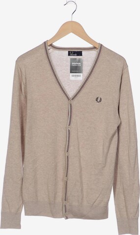 Fred Perry Sweater & Cardigan in S in Beige: front