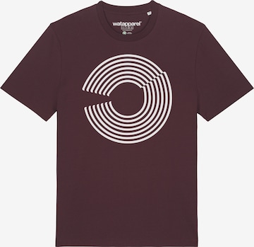 Watapparel Shirt 'Abstract 01' in Rood: voorkant
