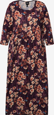 Ulla Popken Dress in Purple: front