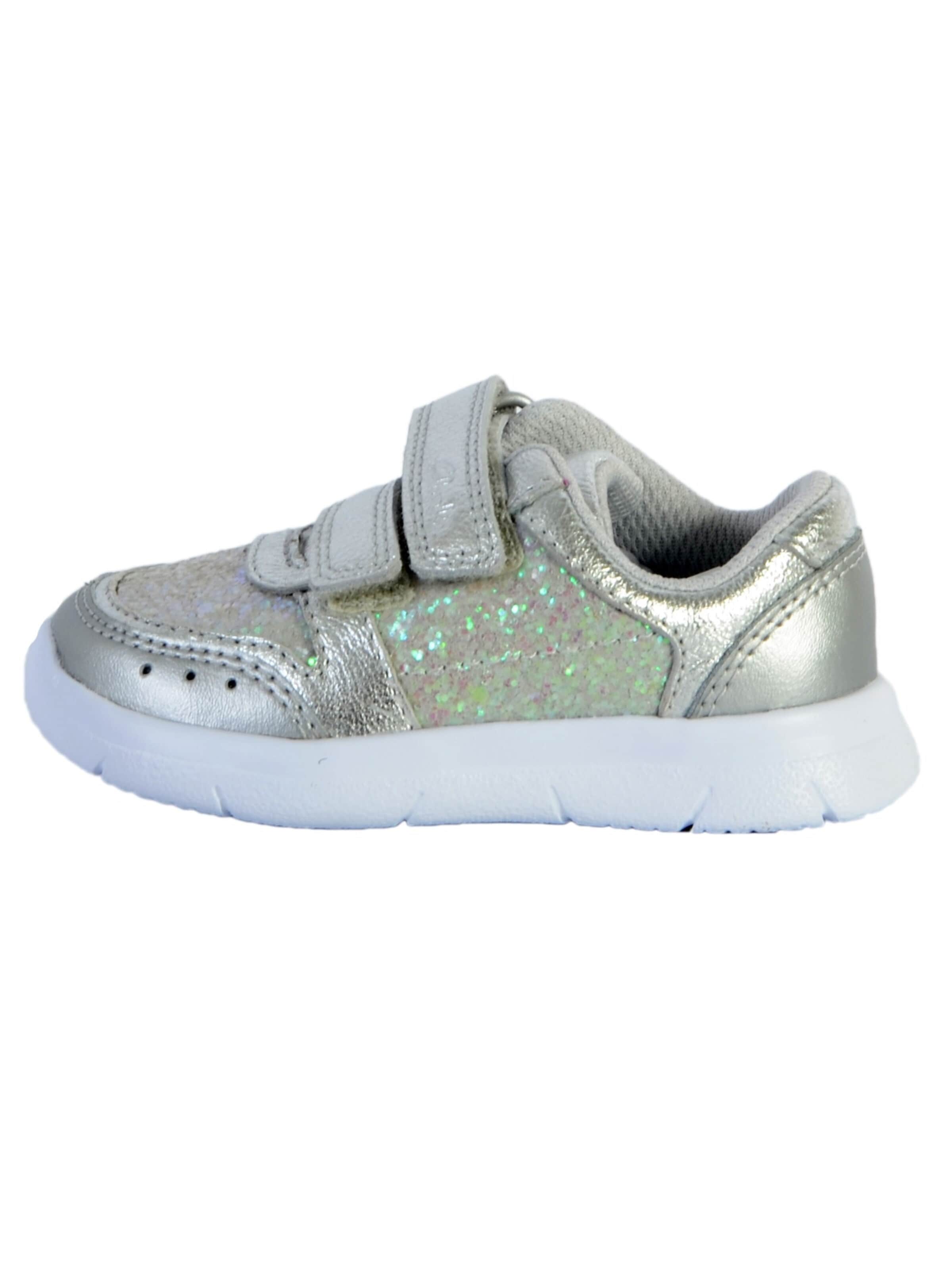 CLARKS - Zapatillas deportivas en plata: frente