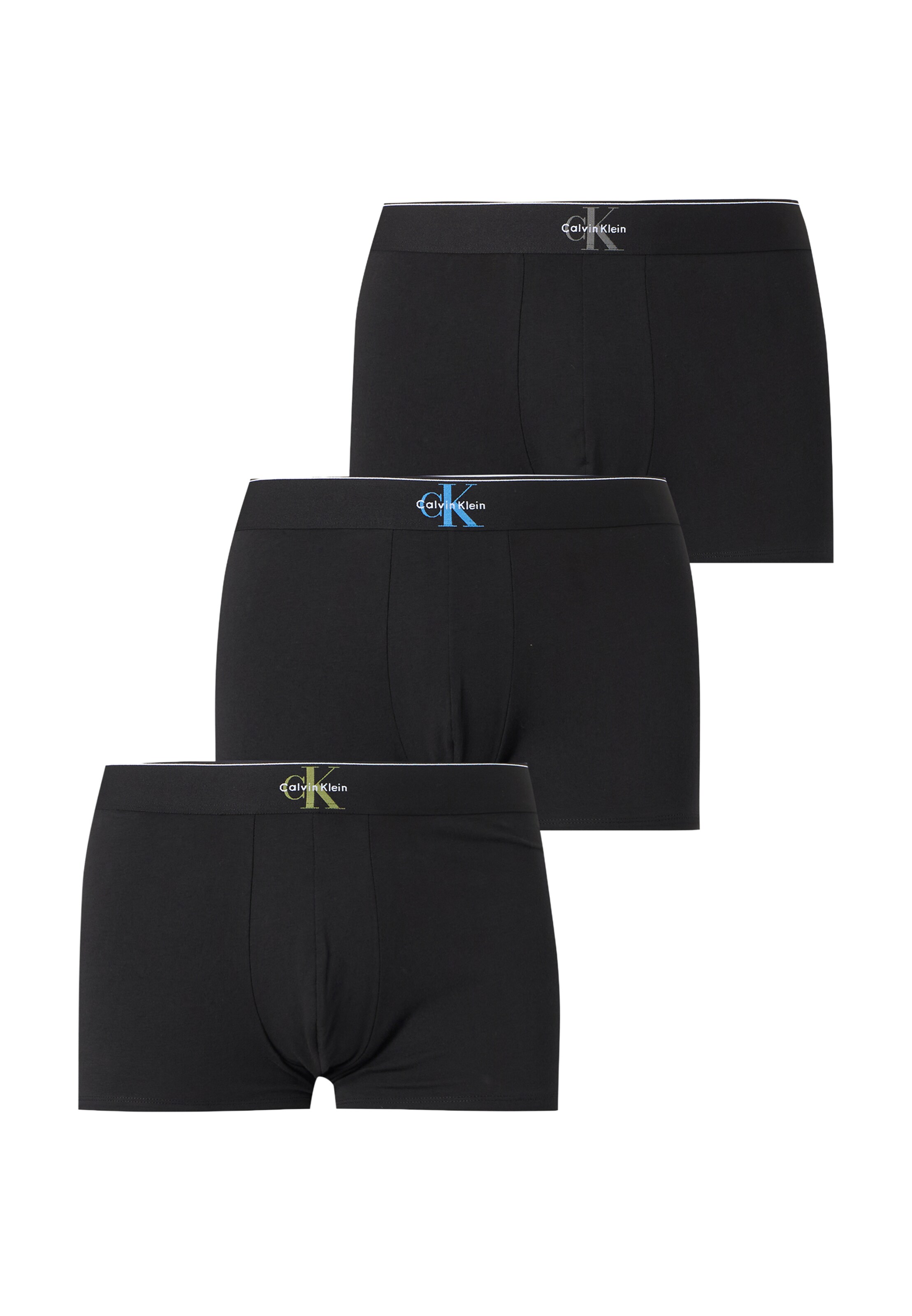 Calvin Klein Шорты Боксеры в Черный: спереди