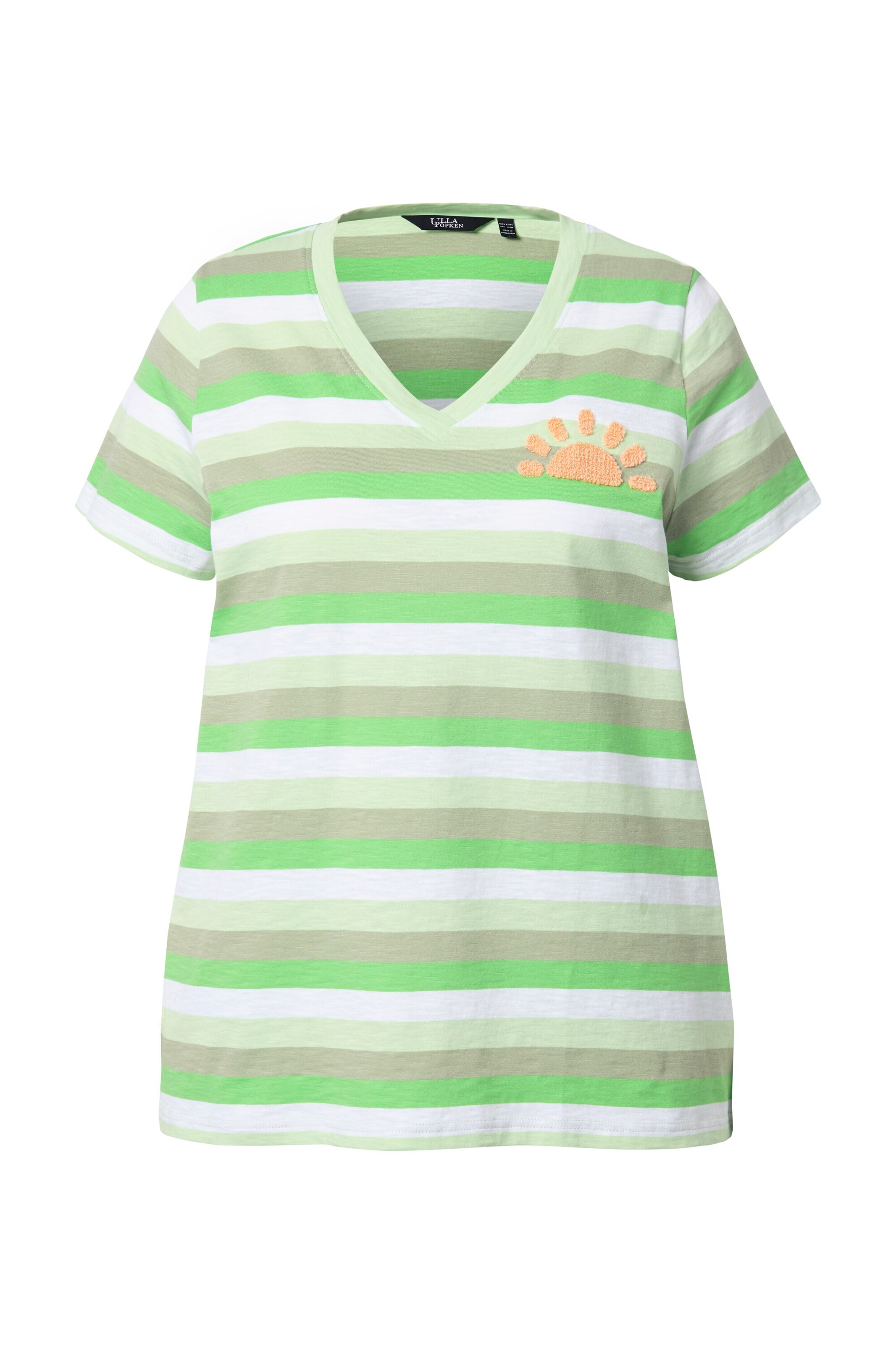 Ulla Popken Shirt in Green: front