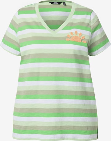 Ulla Popken Shirt in Green: front