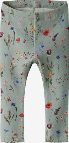 Skinny Leggings 'NBFLUXA' NAME IT en vert : devant