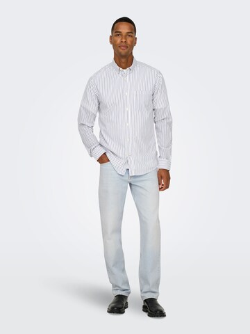 Regular Jean 'ONSedge' Only & Sons en bleu