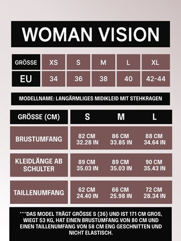 WOMAN VISION Šaty – černá