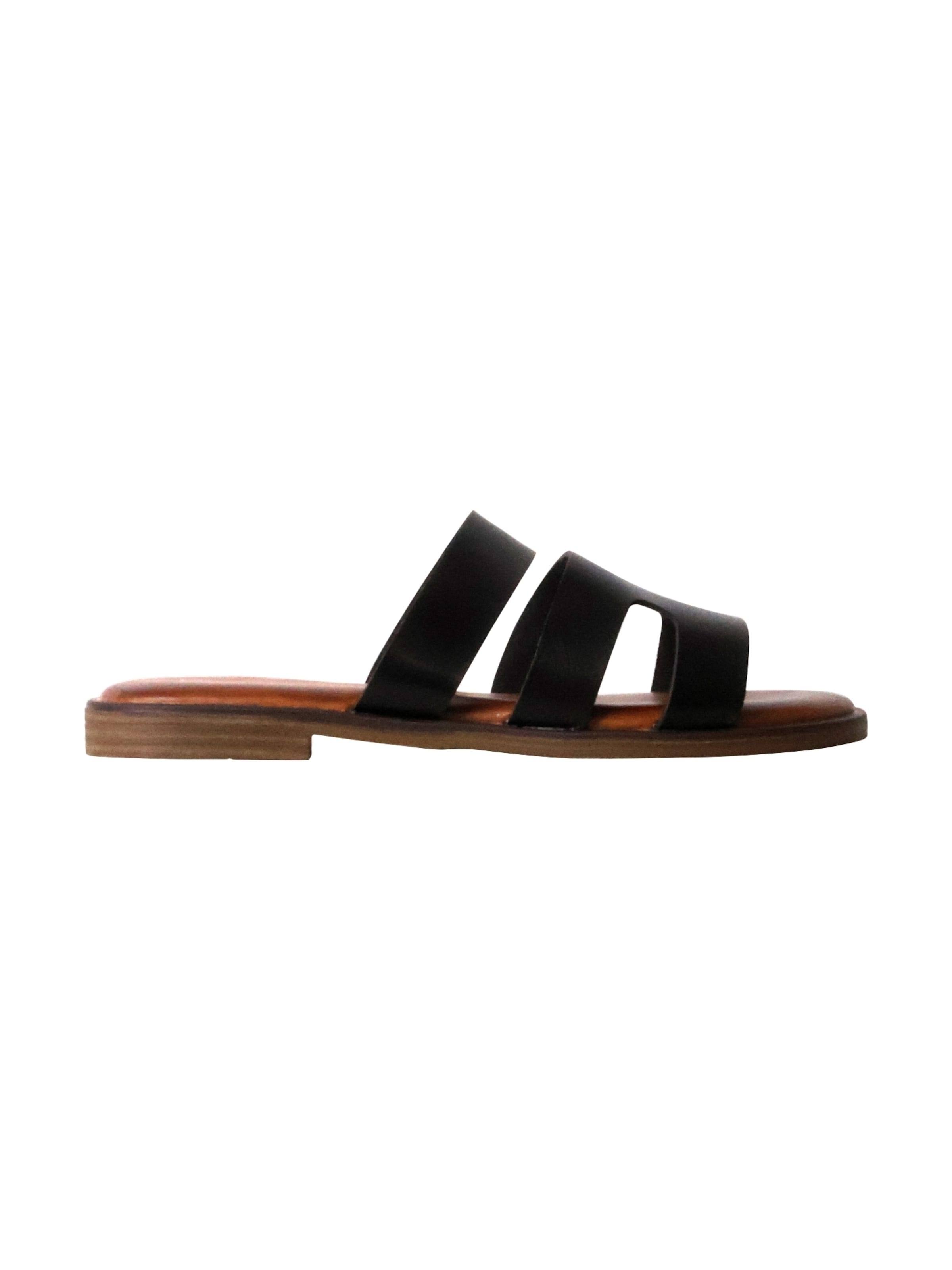 Super Mode Sandal 'Sandalen zum Reinschlüpfen' in Black