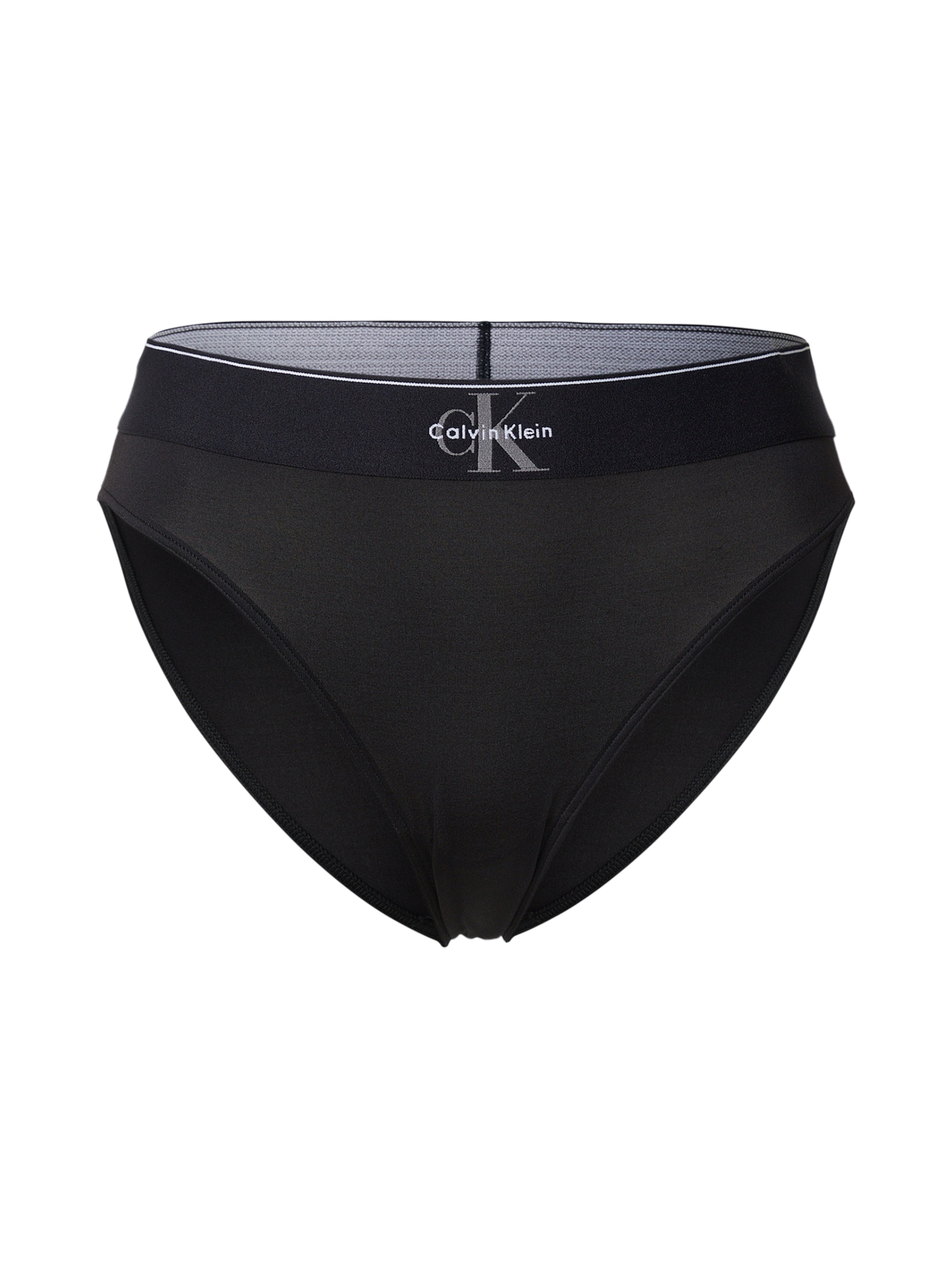 Slip Calvin Klein Underwear en noir : devant