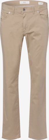 BRAX Regular Broek 'Cadiz' in Beige: voorkant