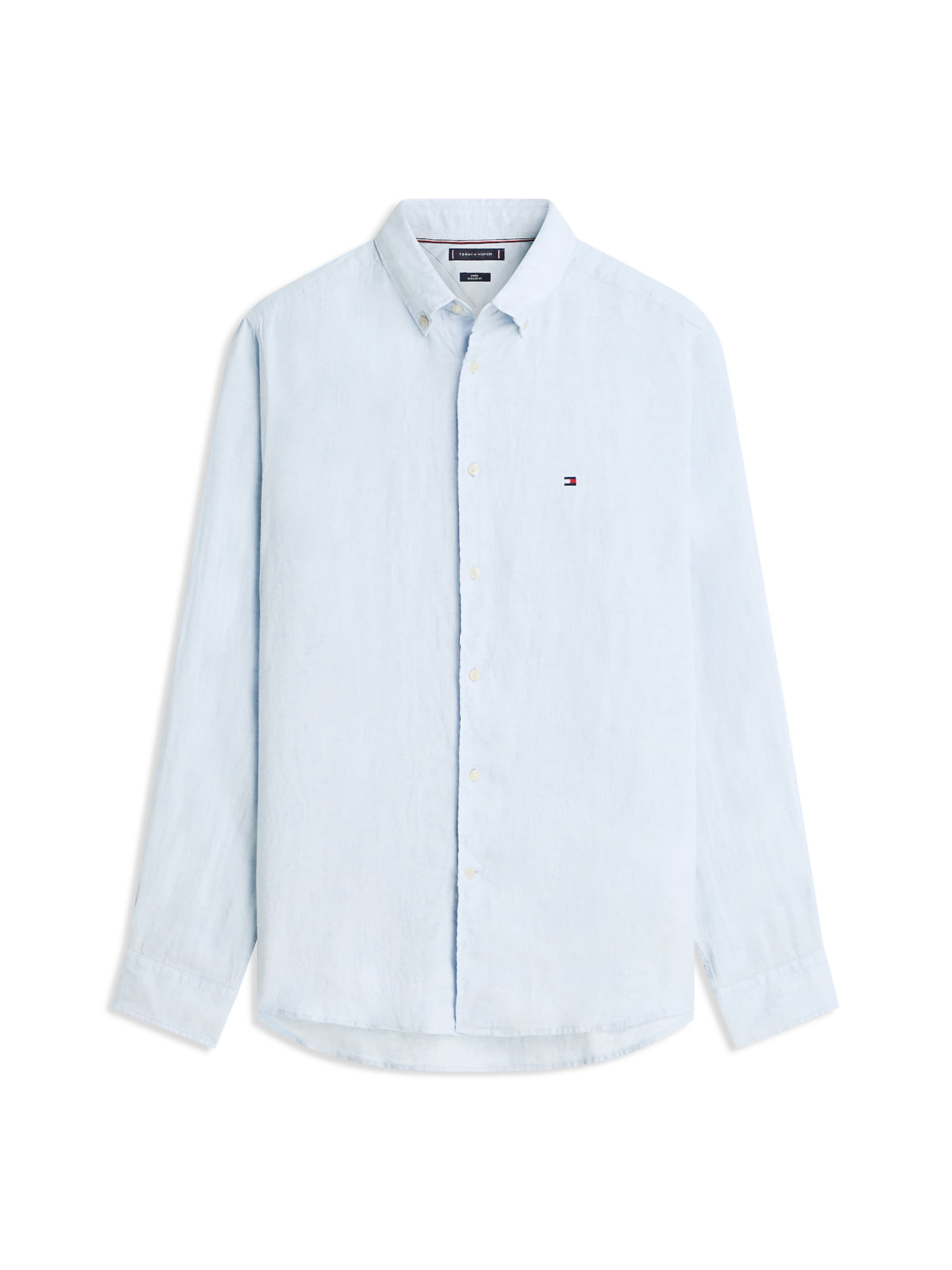TOMMY HILFIGER Regular fit Button Up Shirt in Blue: front