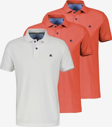 LERROS Shirt 'Basic' in Orange: Vorderseite