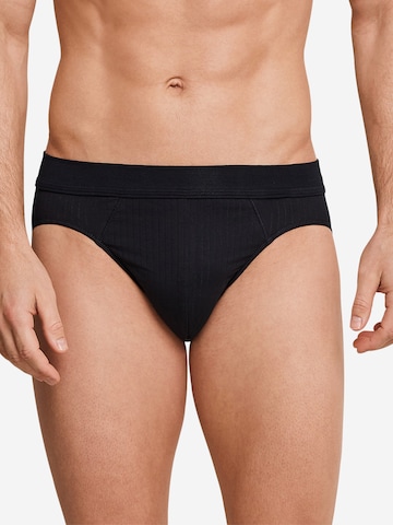SCHIESSER Slip 'Cotton Essentials Authentic' in Black
