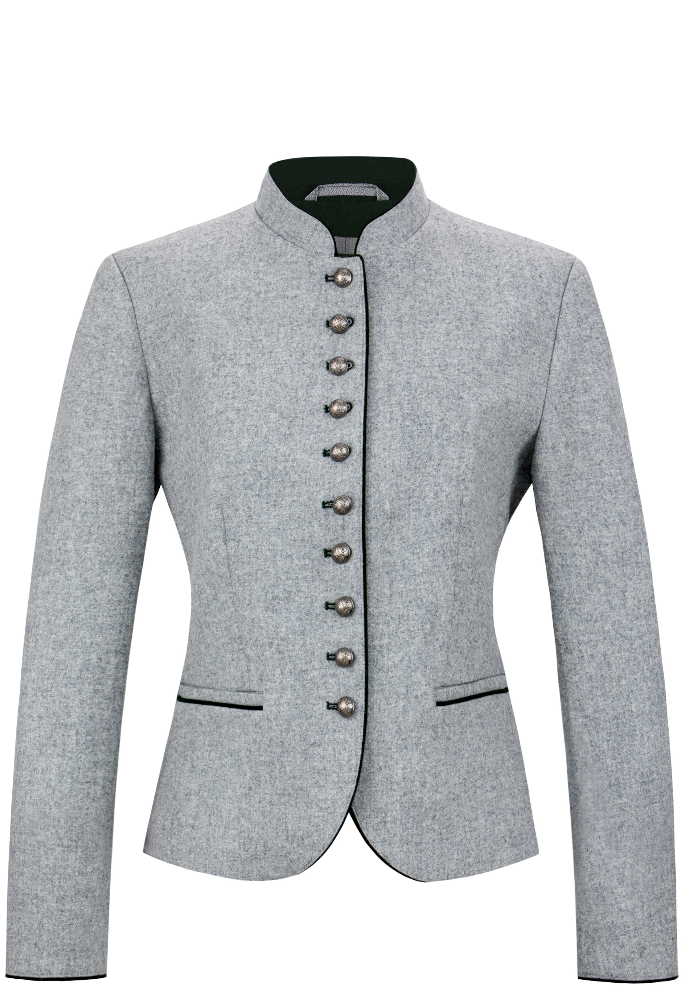 STOCKERPOINT Janker in Grau: Vorderseite