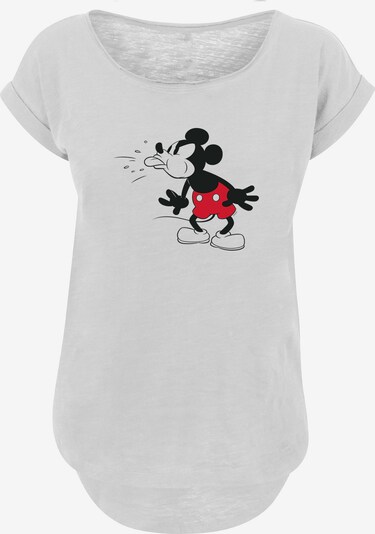 F4NT4STIC T-shirt 'Disney Mickey Mouse Tongue' en blanc, Vue avec produit