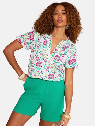 love & roses Bluse i beige: forside