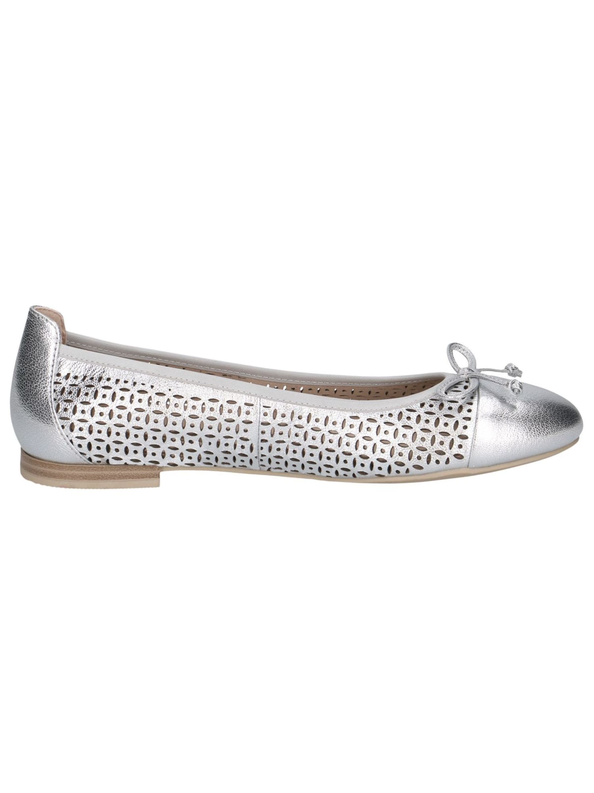 CAPRICE Ballerina in Silber
