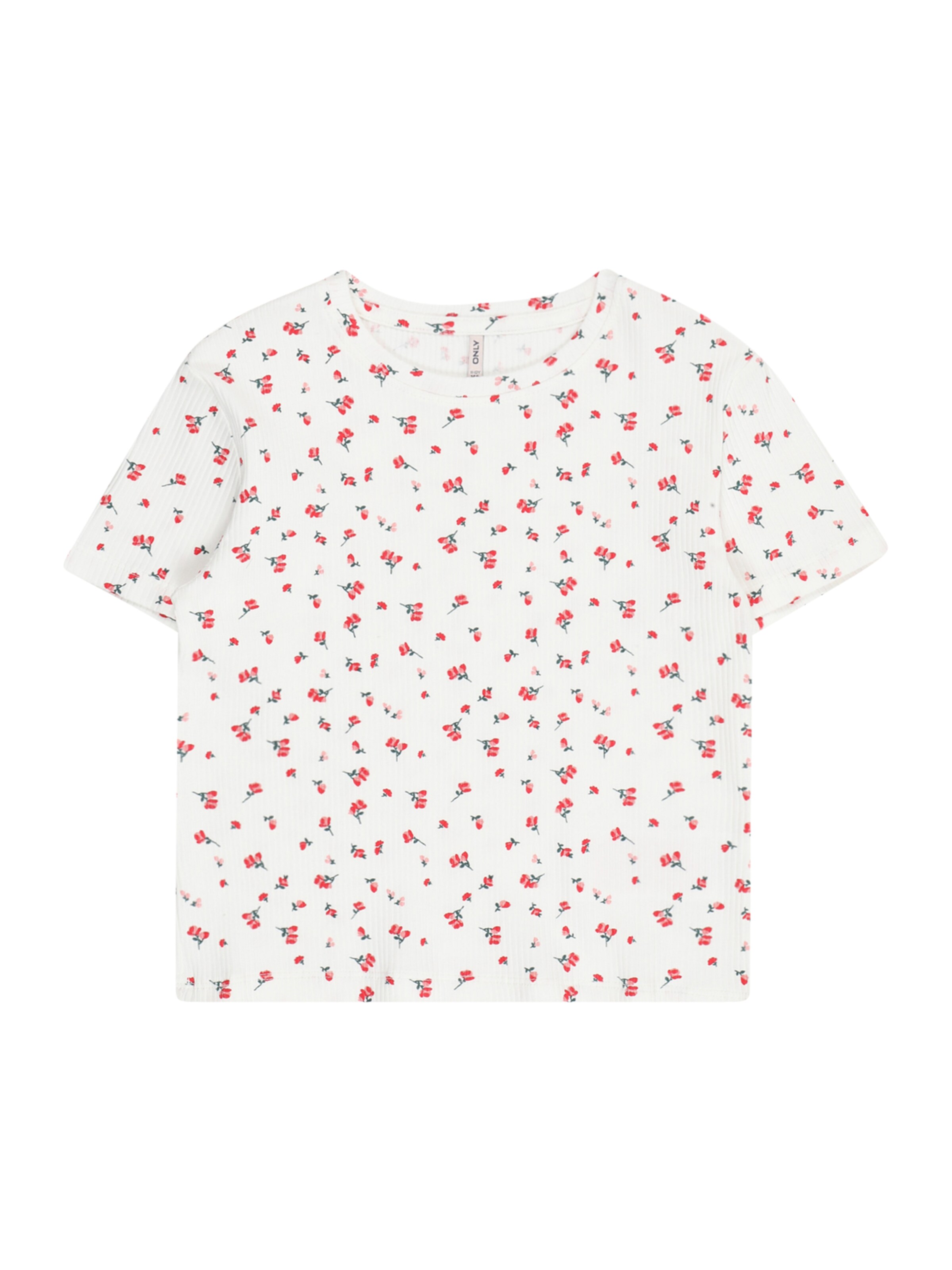 ONLY GIRLS T-shirt 'KOGBELLA' i röd: framsida