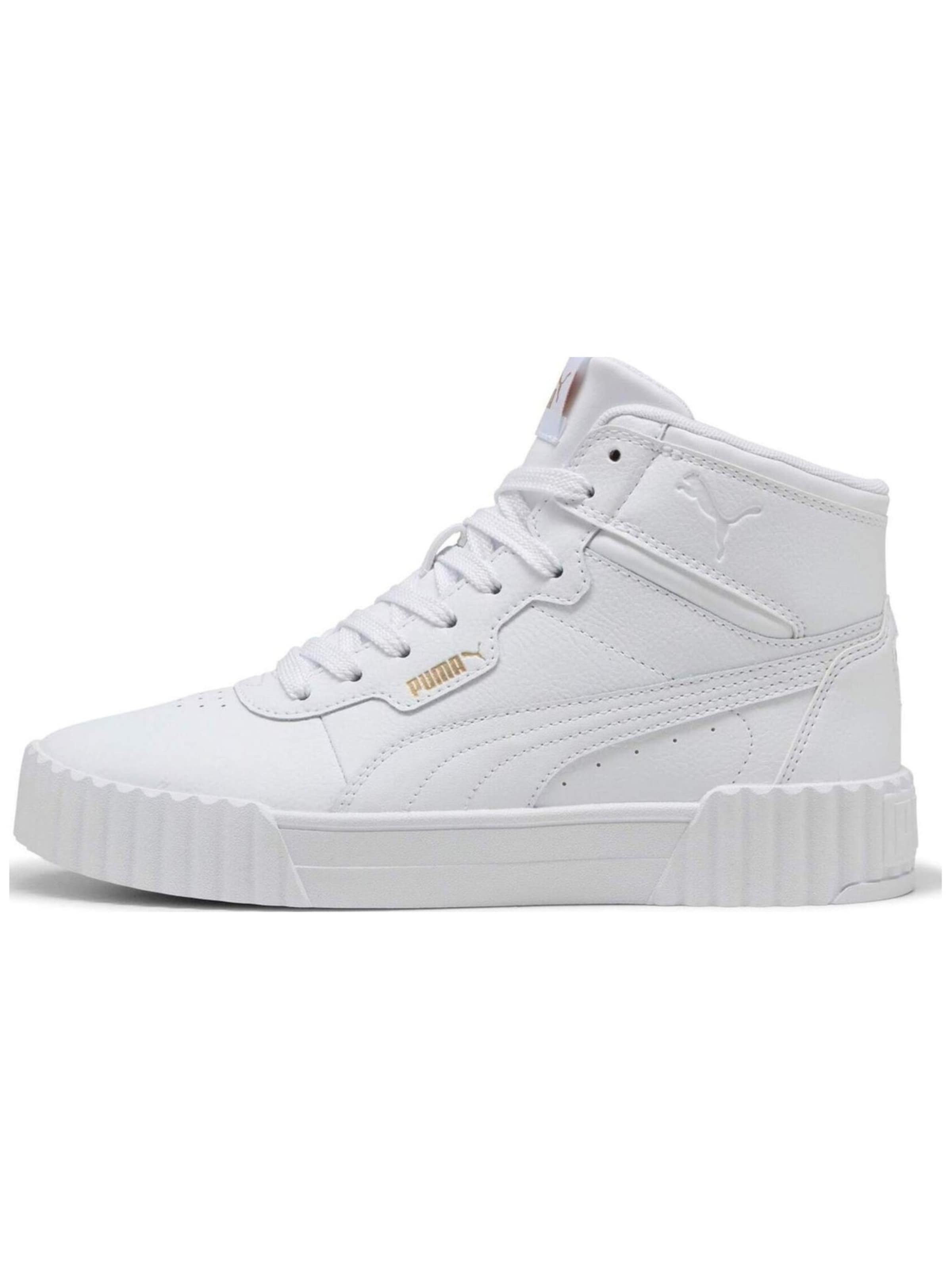 PUMA Athletic Shoes 'Carina 3.0 Mid' in 38 in White, Item view