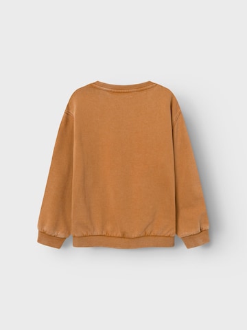 NAME ITSweater majica 'STEPPA' - smeđa boja