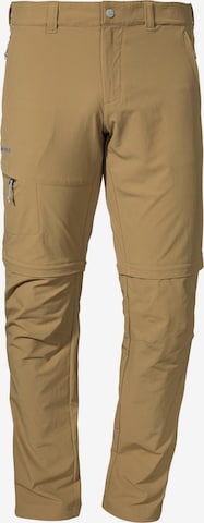 Schöffel Outdoor trousers 'Koper1' in Beige: front