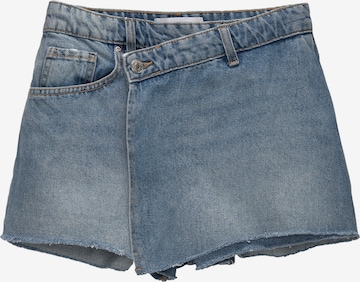 Pull&Bear Hosenrock in Blau: Vorderseite