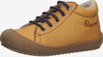 NATURINO Sneakers in Geel: voorkant