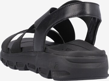 Rieker EVOLUTION Hiking Sandals in Black