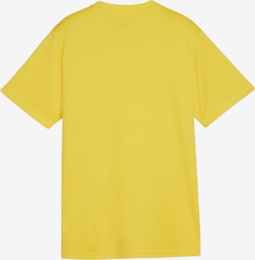 PUMA T-Shirt 'teamGOAL' in Gelb