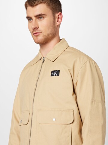 Calvin Klein Jeans Between-season jacket in Beige