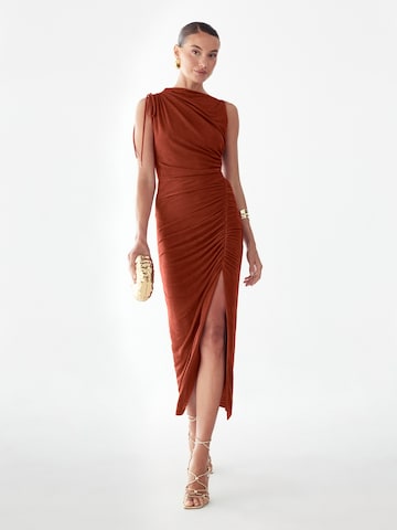 BWLDR Obleka 'Eternity' | rjava barva: sprednja stran