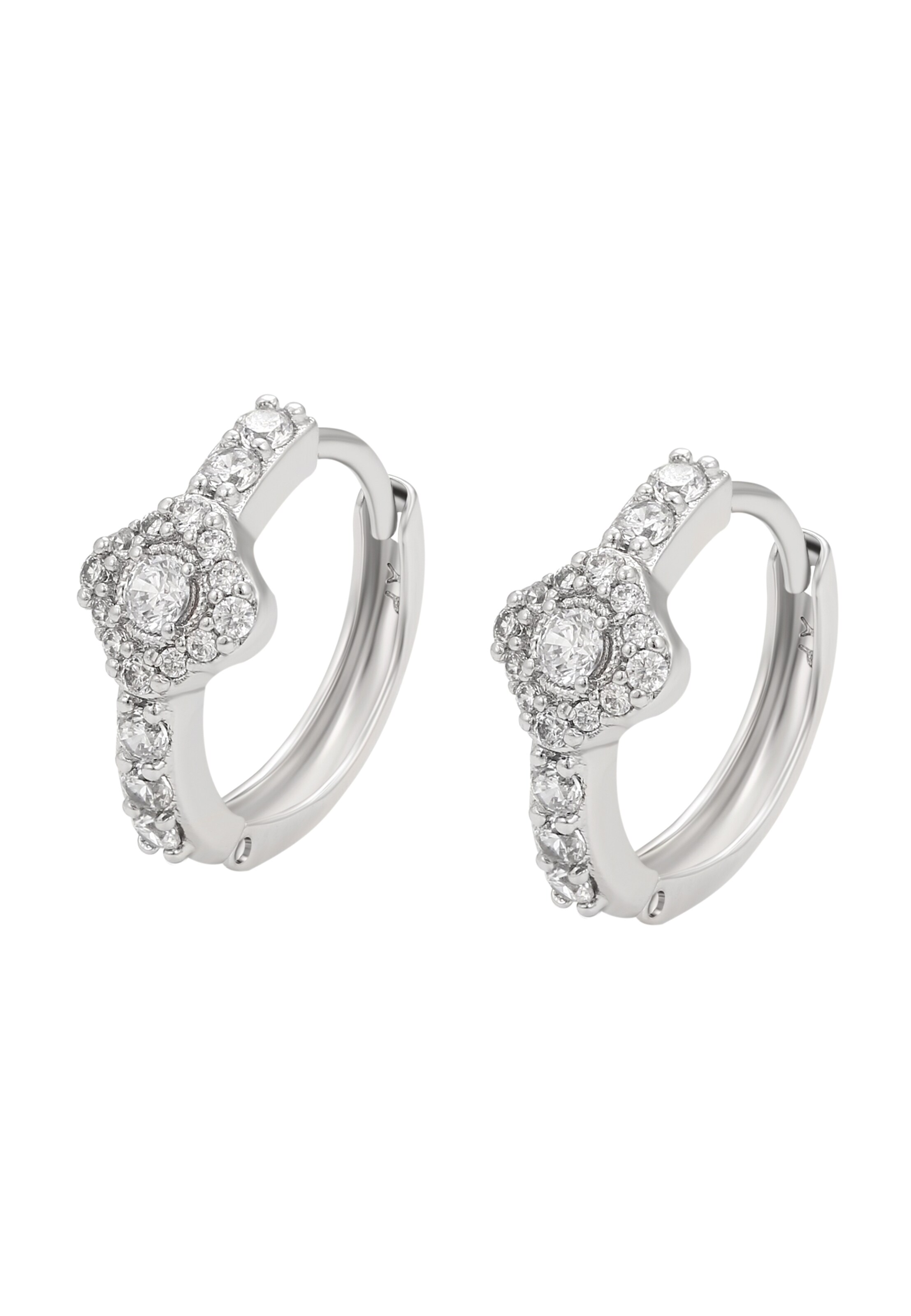 NAEMI - Pendientes en plata: frente