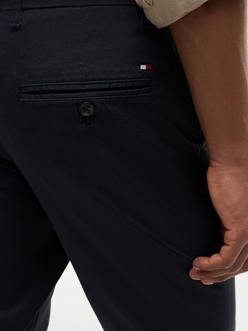TOMMY HILFIGER Slimfit Hose 'Bleecker' in Blau