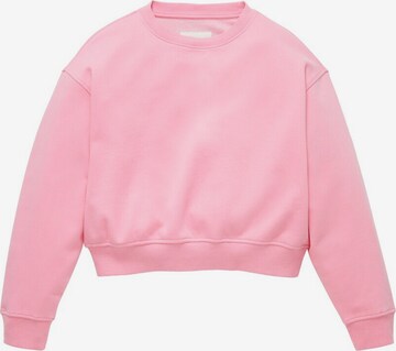 TOM TAILOR Sweatshirt in Pink: front