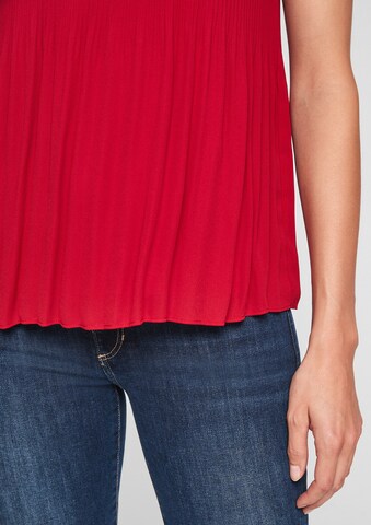 s.Oliver BLACK LABEL Blouse in Red